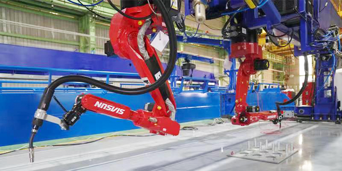 工业智能机器钢结构智能焊接系统